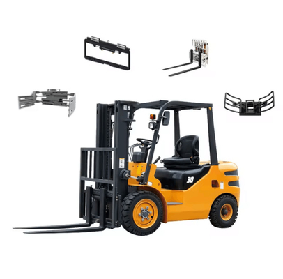 China CE Certificated Japanese Engine 3000mm 4500mm Lifting Height 2.5 Ton Forklift Truck  With 2105 Mm Mast Height