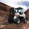 Articulated Ride-on Rough Terrain Fork Lift Trucks Mountain Forest Transport Off-Road Forklift