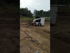 Schranklader op wielen van 100 pk met groter vermogen en joystickbediening/luxe cabine/airconditioning