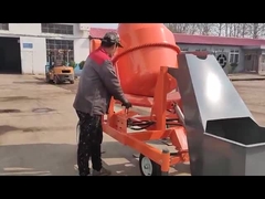 Towable 350L/400L/500L/700L-Diesel Benzine of Motor Concrete Mixer