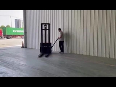de elektrische automatische stapelaar van het vorkheftruckpakhuis 1 ton 1,2 ton stapelaar van de 1,5 ton de elektrische pallet