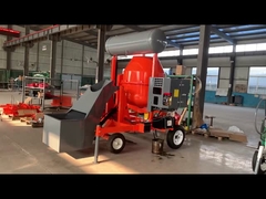 4 wielen mobiele betonmixer 350L kleine benzine diesel zelfontladende betonmixer